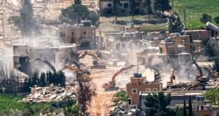 جيش الاحتلال يواصل تدمير المباني في المناطق التي وقعت تحت احتلاله